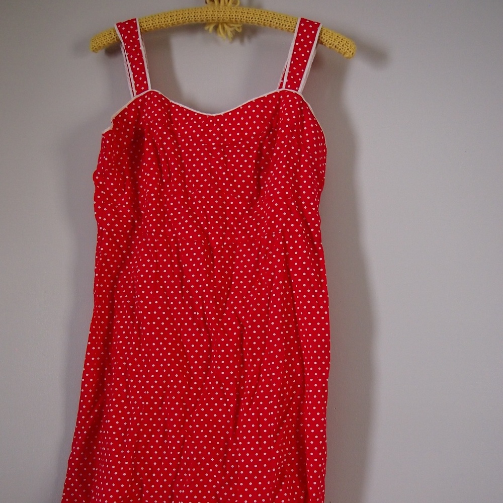 Red Polka-dot sundress